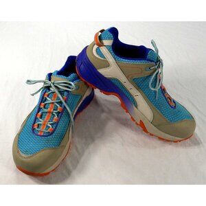 Red Wing Worx 9308  Blue Oxford Shoes Aluminum Toe Safety Sneakers Womens US 9.5